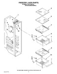 Diagram for 04 - Freezer Liner Parts