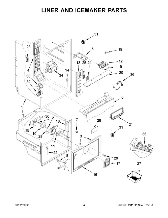 Diagram for WRF560SMHZ02