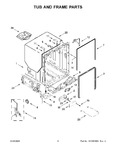 Diagram for 04 - Tub And Frame Parts