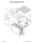 Diagram for 04 - Upper Drawer Parts