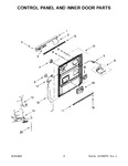 Diagram for 03 - Control Panel And Inner Door Parts