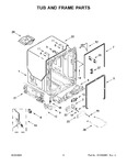 Diagram for 04 - Tub And Frame Parts