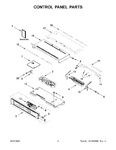 Diagram for 02 - Control Panel Parts