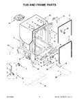 Diagram for 04 - Tub And Frame Parts