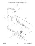 Diagram for 06 - Upper Wash And Rinse Parts