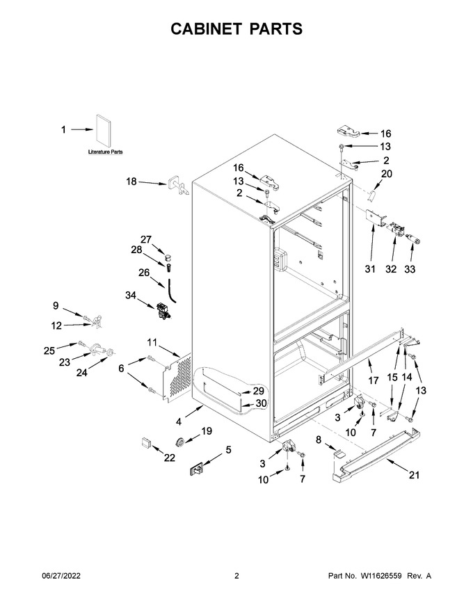 Diagram for WRF560SMHB02