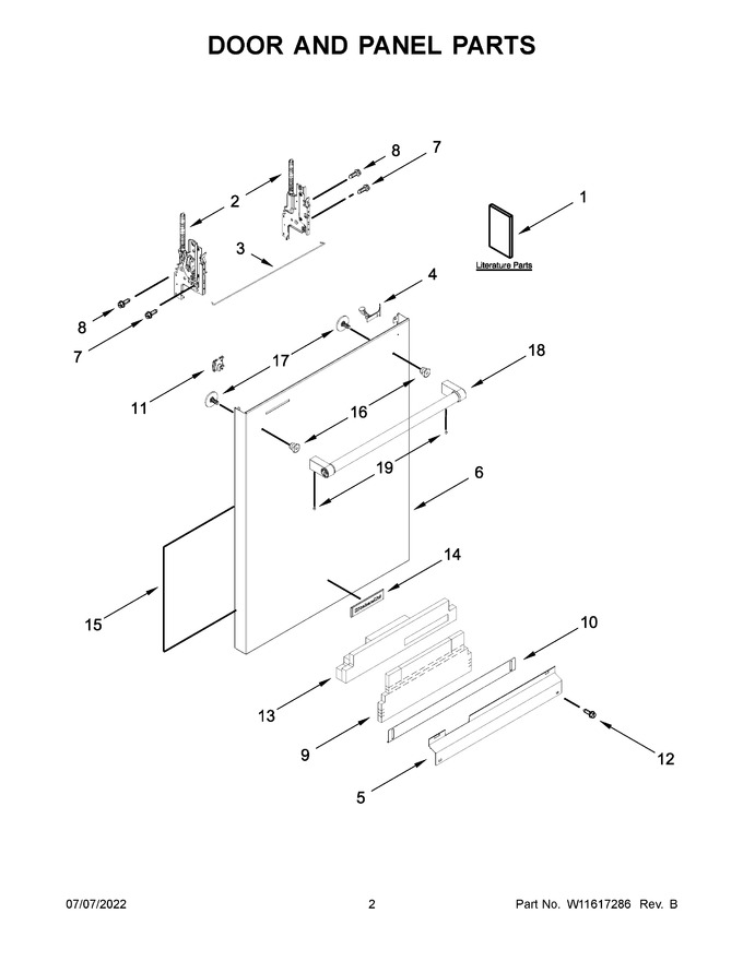 Diagram for KDTE204KWH1