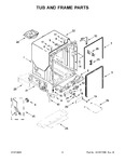 Diagram for 04 - Tub And Frame Parts