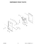 Diagram for 09 - Dispenser Front Parts