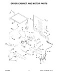 Diagram for 04 - Dryer Cabinet And Motor Parts