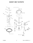 Diagram for 08 - Basket And Tub Parts