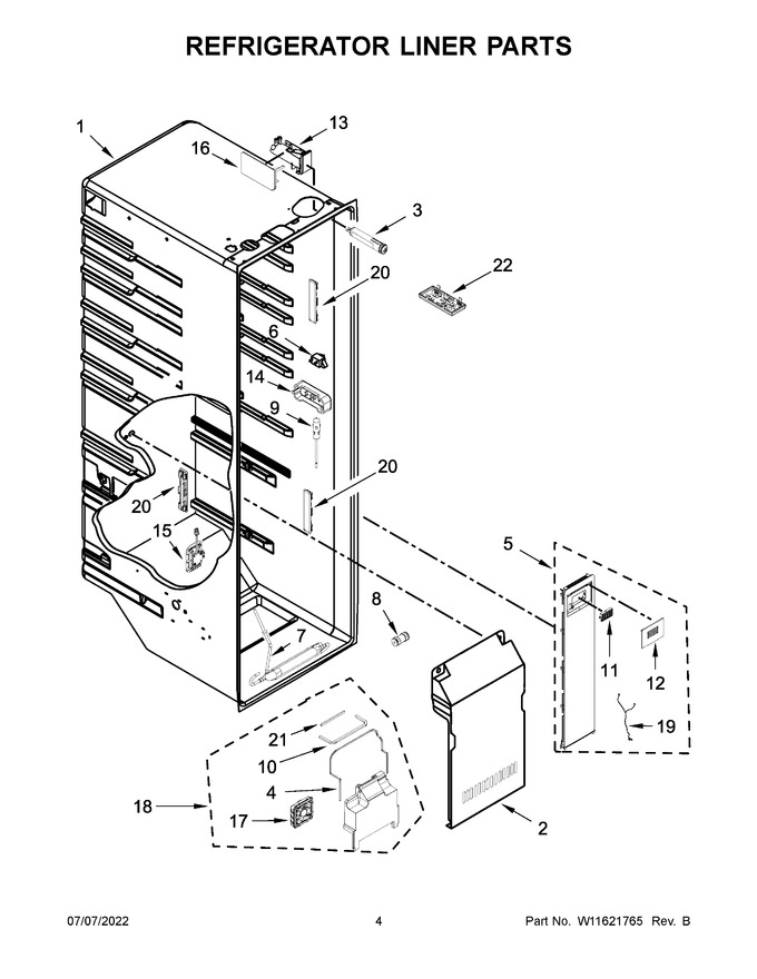 Diagram for KRSC700HPS04