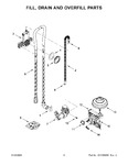 Diagram for 05 - Fill, Drain And Overfill Parts