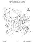 Diagram for 02 - Top And Cabinet Parts