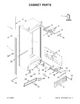 Diagram for 02 - Cabinet Parts