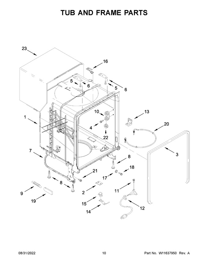 Diagram for WDF331PAMW0