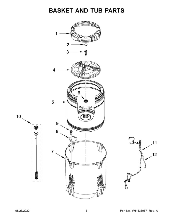 Diagram for WTW500CMW0