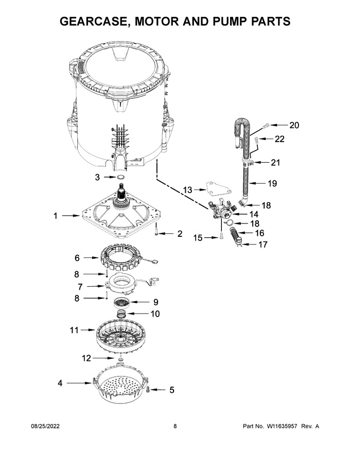 Diagram for WTW500CMW0