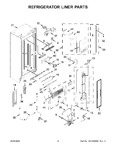 Diagram for 03 - Refrigerator Liner Parts