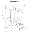 Diagram for 02 - Cabinet Parts