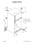 Diagram for 02 - Cabinet Parts