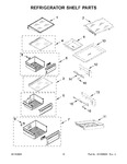 Diagram for 06 - Refrigerator Shelf Parts