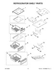 Diagram for 07 - Refrigerator Shelf Parts