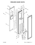 Diagram for 10 - Freezer Door Parts