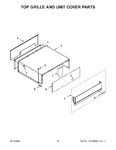 Diagram for 12 - Top Grille And Unit Cover Parts