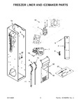 Diagram for 05 - Freezer Liner And Icemaker Parts