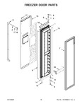 Diagram for 10 - Freezer Door Parts