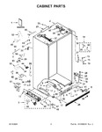 Diagram for 02 - Cabinet Parts