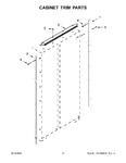 Diagram for 03 - Cabinet Trim Parts