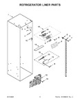 Diagram for 04 - Refrigerator Liner Parts