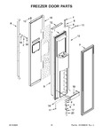 Diagram for 10 - Freezer Door Parts