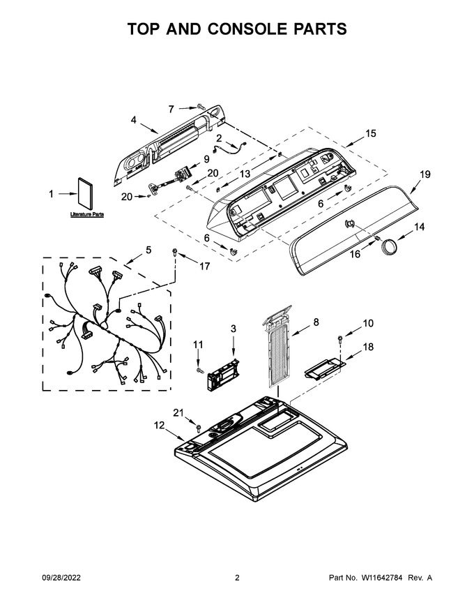 Diagram for WGD500CMW1