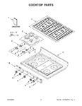 Diagram for 02 - Cooktop Parts