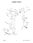 Diagram for 02 - Cabinet Parts