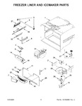 Diagram for 04 - Freezer Liner And Icemaker Parts