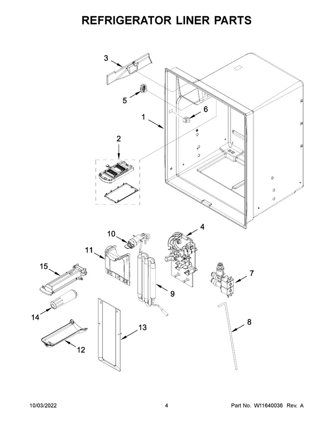 Diagram for WRF555SDFZ16