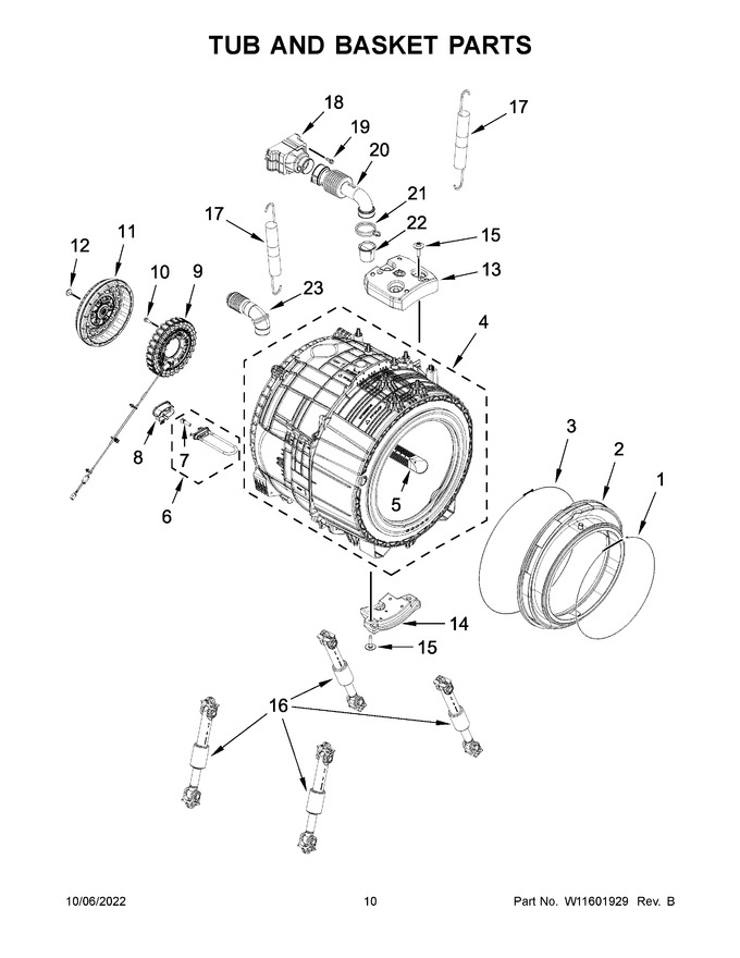 Diagram for WFW6605MW0