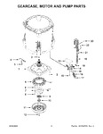 Diagram for 05 - Gearcase, Motor And Pump Parts