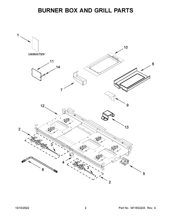 Diagram for JGRP648HL05