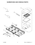 Diagram for 02 - Burner Box And Griddle Parts