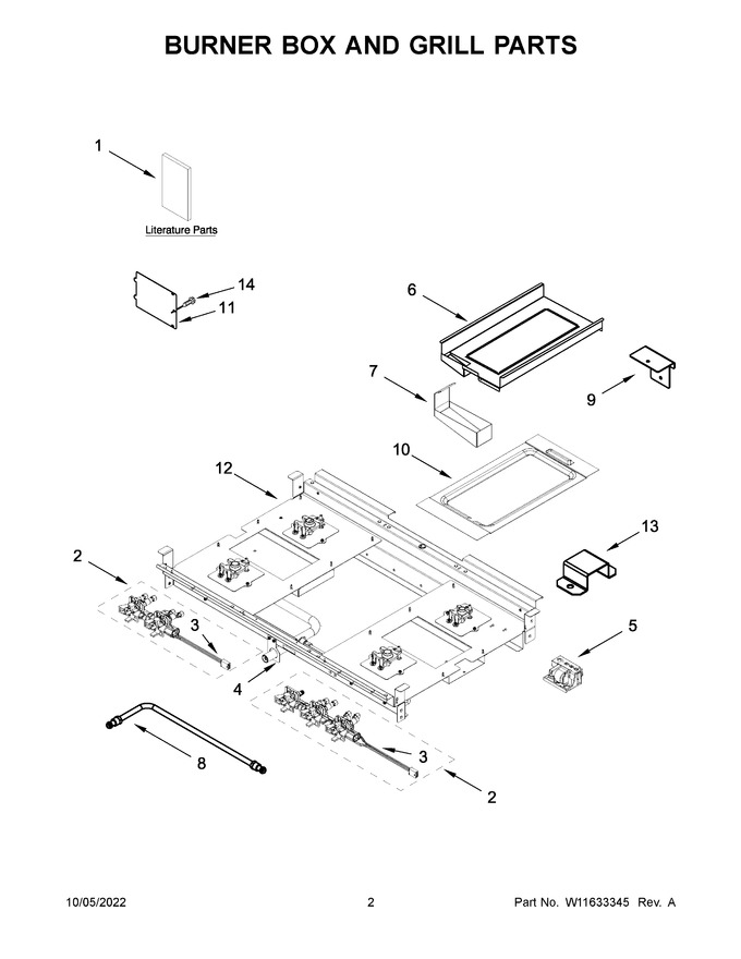 Diagram for JGRP636HL05