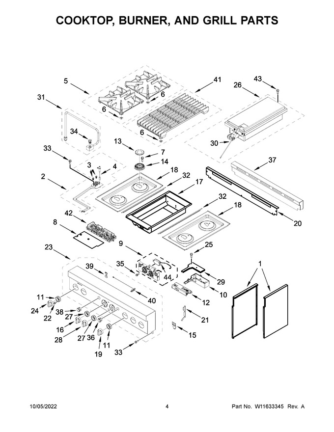 Diagram for JGRP636HL05