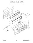 Diagram for 03 - Control Panel Parts