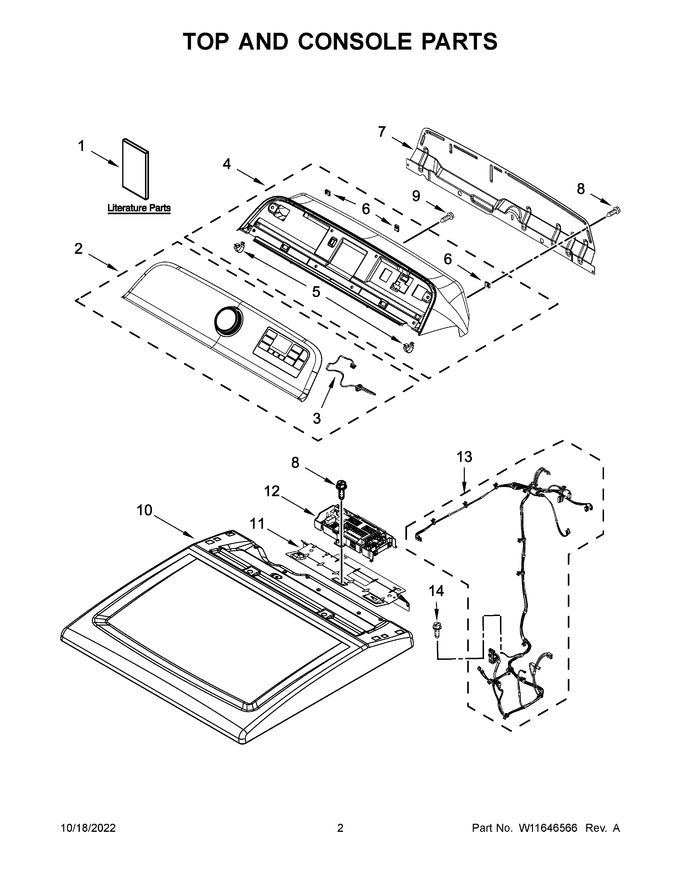 Diagram for WGD5100HC3