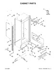 Diagram for 02 - Cabinet Parts