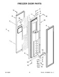 Diagram for 09 - Freezer Door Parts